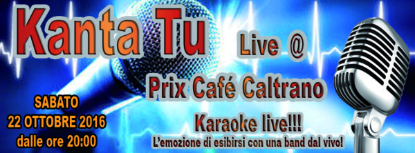 TreDi presenta Kanta Tu live @ PrixCafé