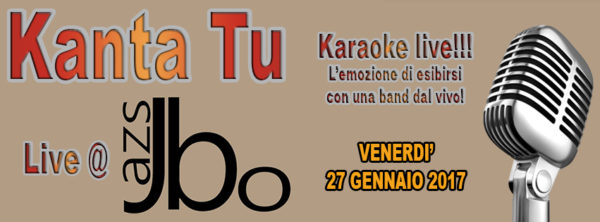 TreDi presenta Kanta Tu live @ Jazsbo