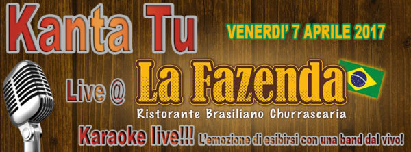 TreDi presenta Kanta Tu live @ La Fazenda