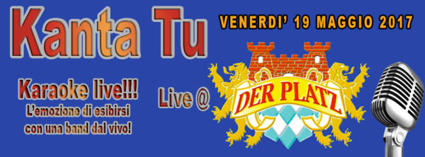 TreDi presenta Kanta Tu live @ Der Platz