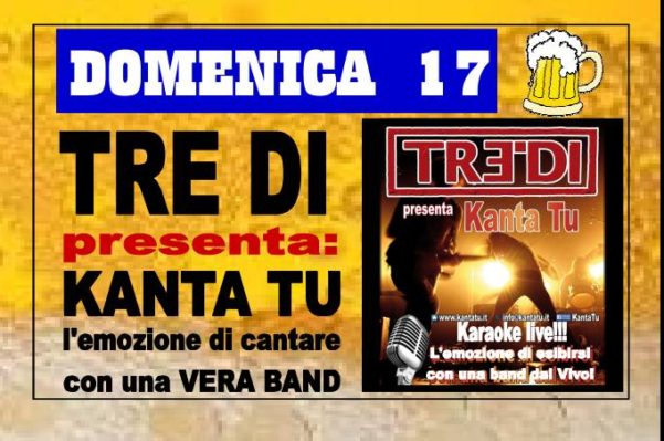 TreDi presenta Kanta Tu live @ Altabirra Altavilla