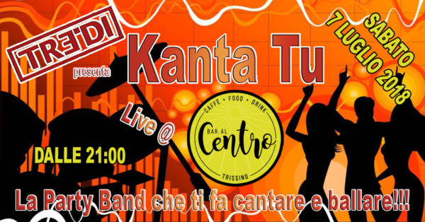 TreDi presenta Kanta Tu live @ Bar Al Centro