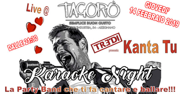 TreDi presenta Kanta Tu live @ Tagorò