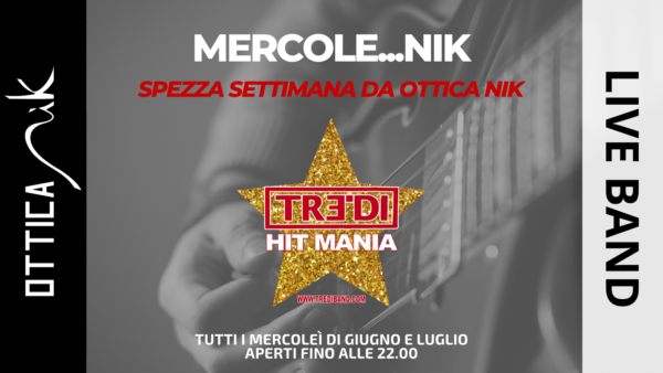 TreDi HIT MANIA live @ Mercole...Nik!