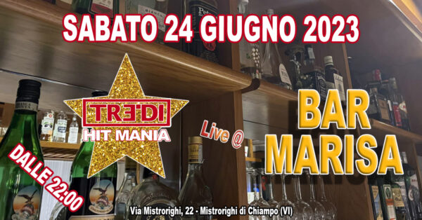 TreDi HIT MANIA live @ Bar Marisa