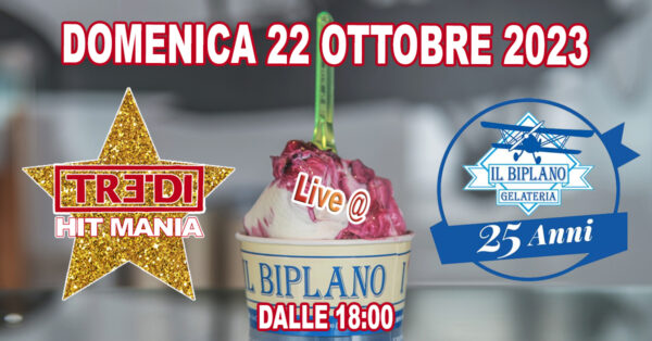 TreDi HIT MANIA live @ Gelateria Il Biplano